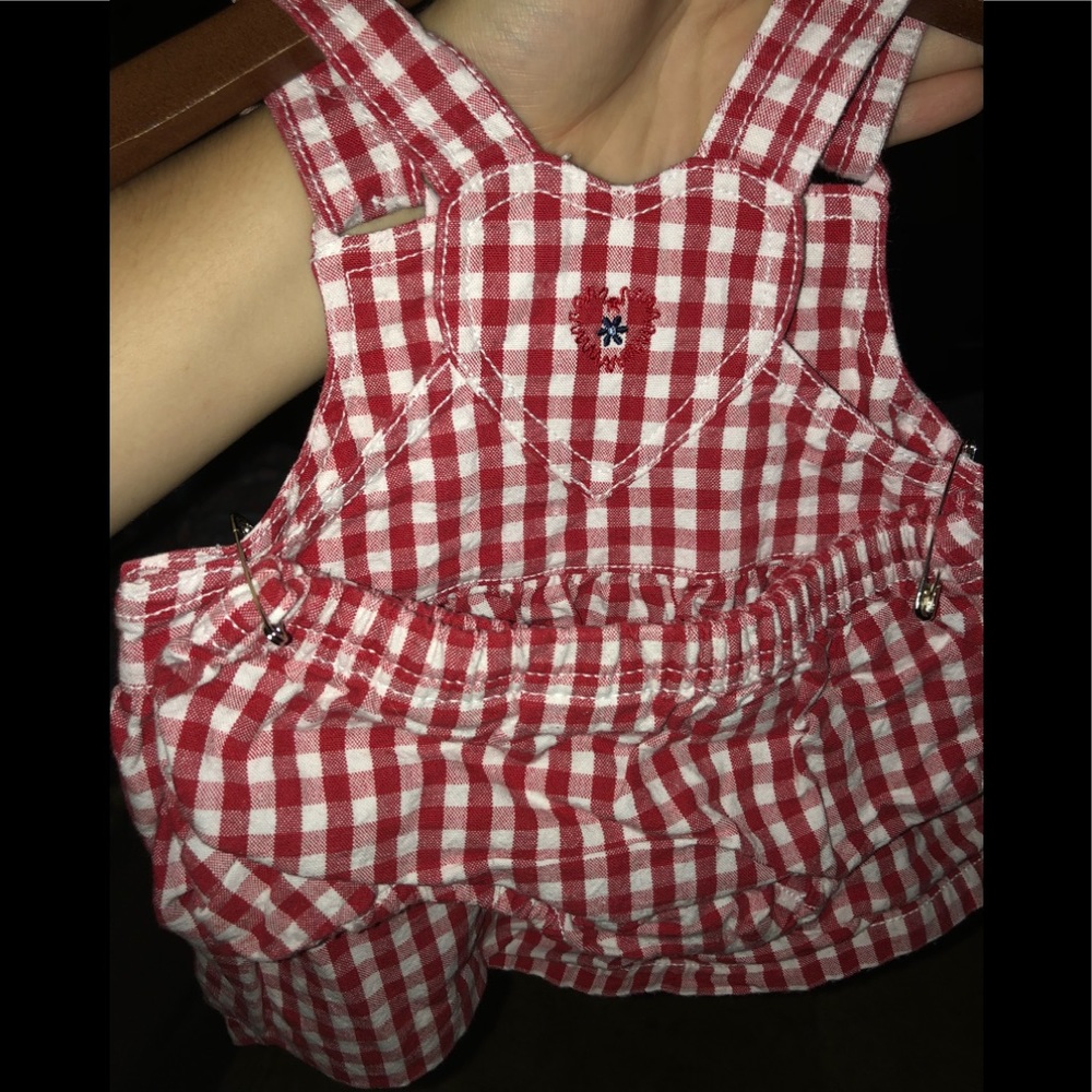 Faded glory matching shirt & shorts 6-9M